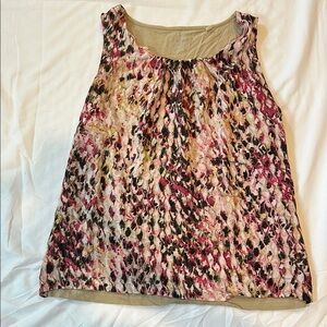 Chico’s Sleeveless Multicolor Patterned Blouse